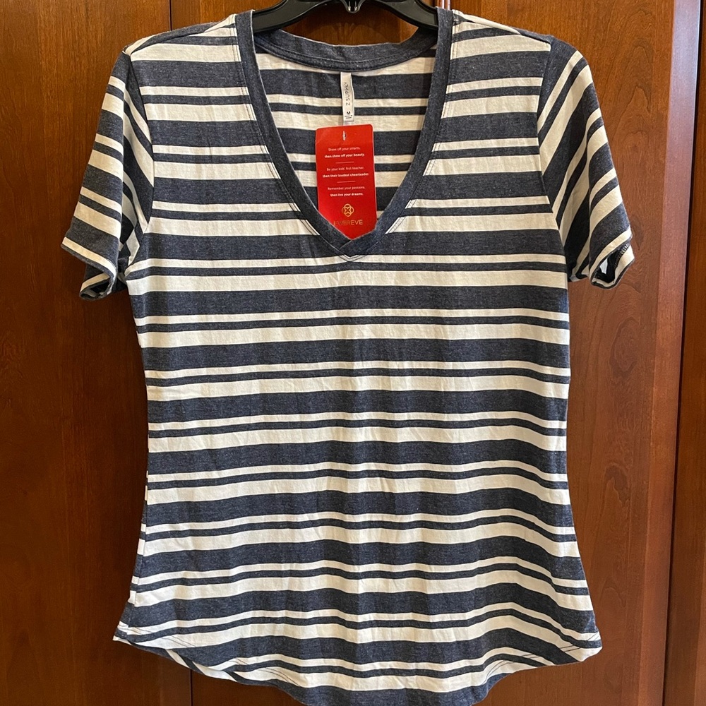 Z Supply Striped V-Neck T-Shirt